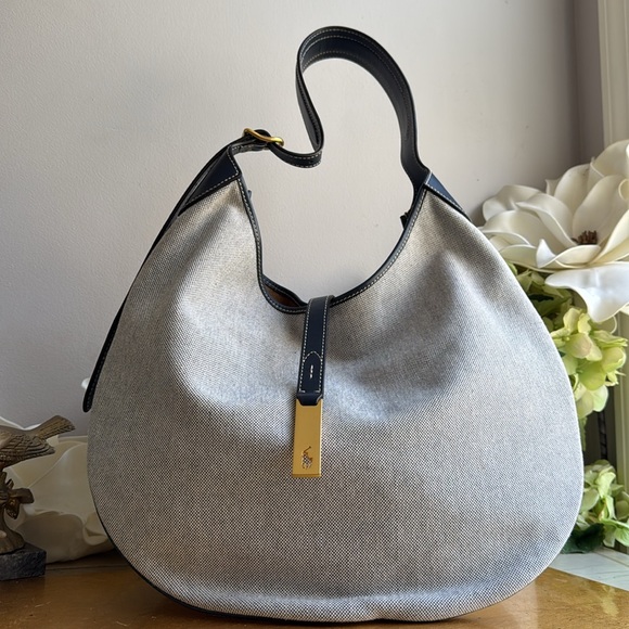 Ralph Lauren Polo ID Canvas Large Shoulder Bag - Picture 2 of 16
